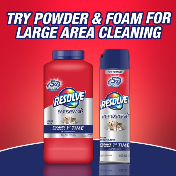 Resolve Carpet Cleaner Spray Spot & Stain Remover, 22oz