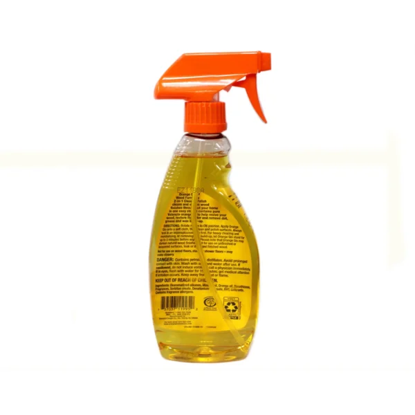 Orange Glo 11995 Wood Cleaner & Polish With Trigger Spray, 16 Oz