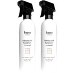 Bayes Wood Cabinet and Furniture Cleaner, Polish and Restorer Spray 16 oz 2 Pack