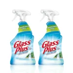 Glass Plus Glass Cleaner, Multi-Surface Glass Cleaner 32 oz (Pack of 2)