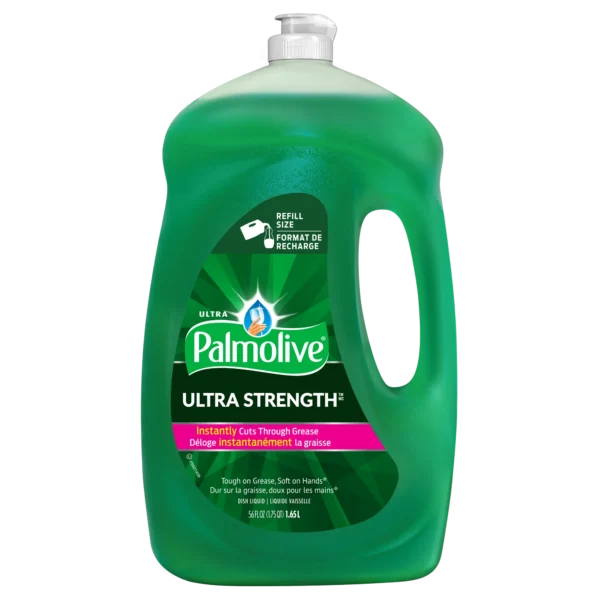 Palmolive Ultra Dishwashing Liquid Dish Soap, Ultra Strength Original- 56 Fluid Ounce